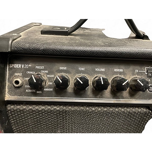 Used Line 6 Spider V 20 MkII 20w 1x8 Guitar Combo Amp
