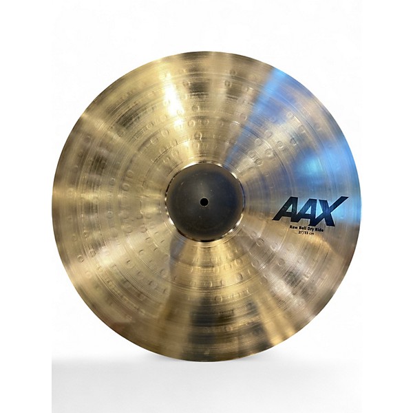 Used Sabian 21in AAX Raw Bell Dry Ride Cymbal