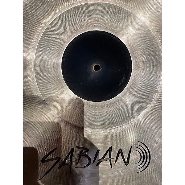 Used Sabian 21in AAX Raw Bell Dry Ride Cymbal