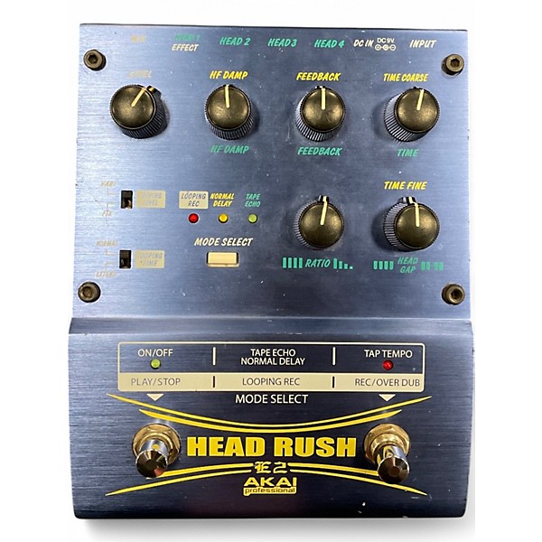 Akai Professional E2 Head Rush Delay/Looper Pedal | Sweetwater