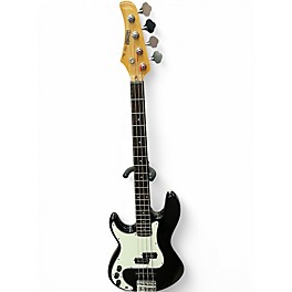 Used Hohner LEFTY PJ BASS Black Electric Bass Guitar