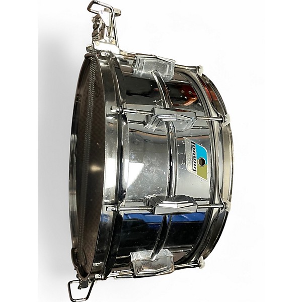Vintage 1980s Ludwig 14in LM411 SUPERSENSITIVE Chrome Drum