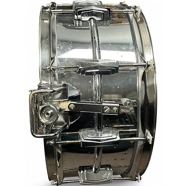 Vintage 1980s Ludwig 14in LM411 SUPERSENSITIVE Chrome Drum