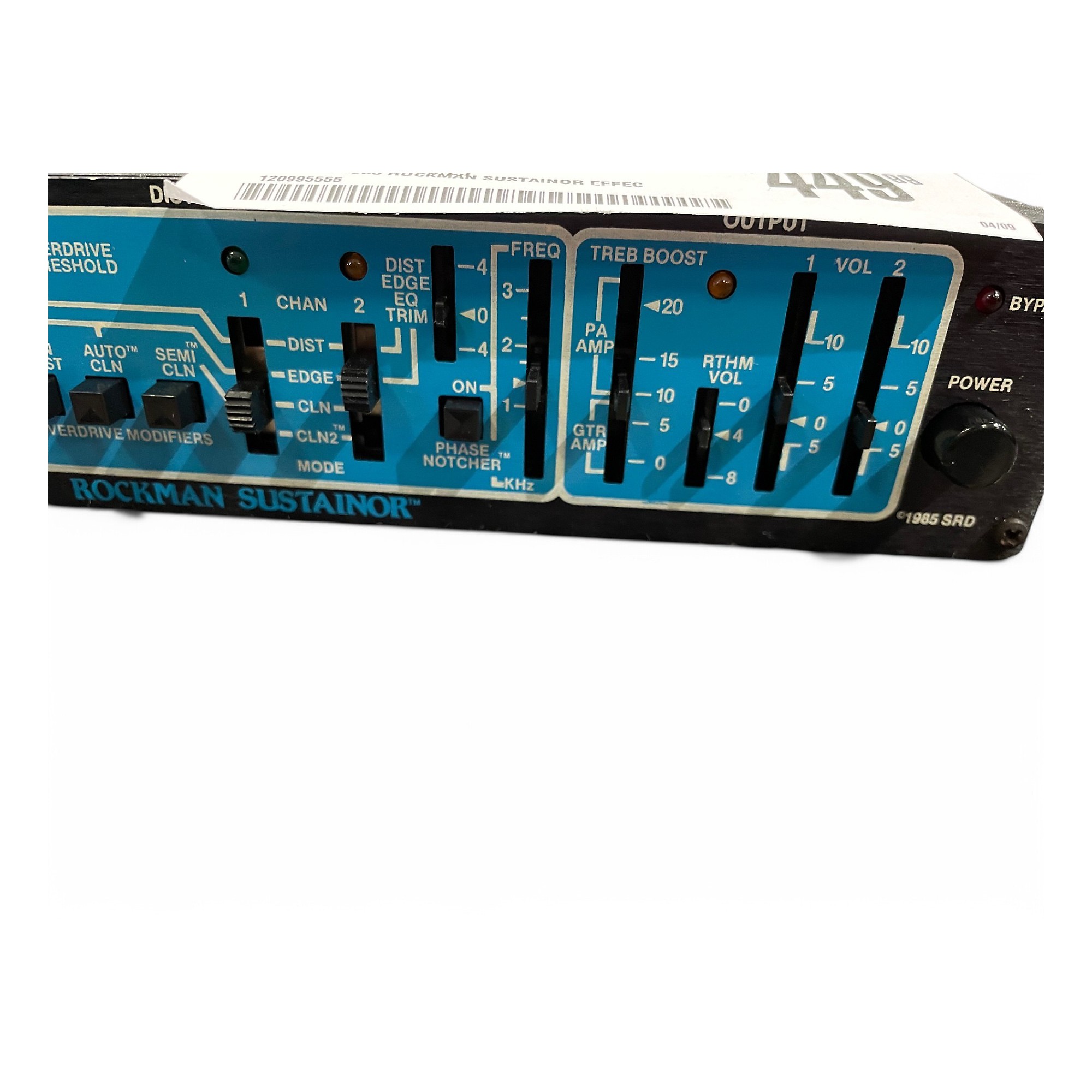 【メーカー公式ショップ】 Effect SUSTAINOR Rockman 1986 Vintage Processor Center Guitar | ギター