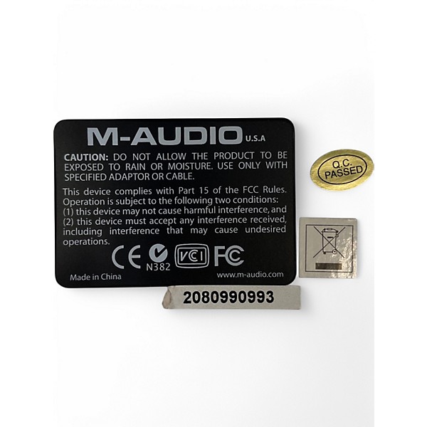 Used M-Audio Keystation 88ES MIDI Controller
