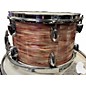 Used Sakae 4 Piece trilogy pink oyster Drum Kit
