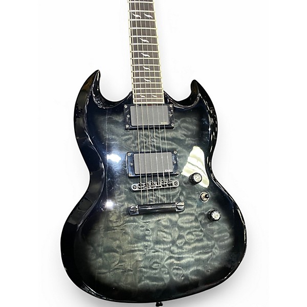 Used Epiphone SG Prophecy Custom GX MIDNIGHT EBONY Solid