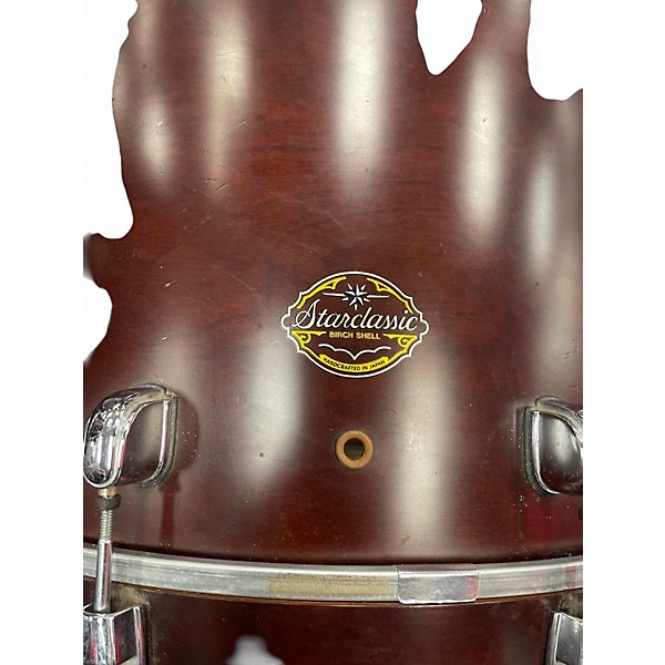 Vintage 1995 TAMA 3 Piece Starclassic Worn Cherry Drum Kit