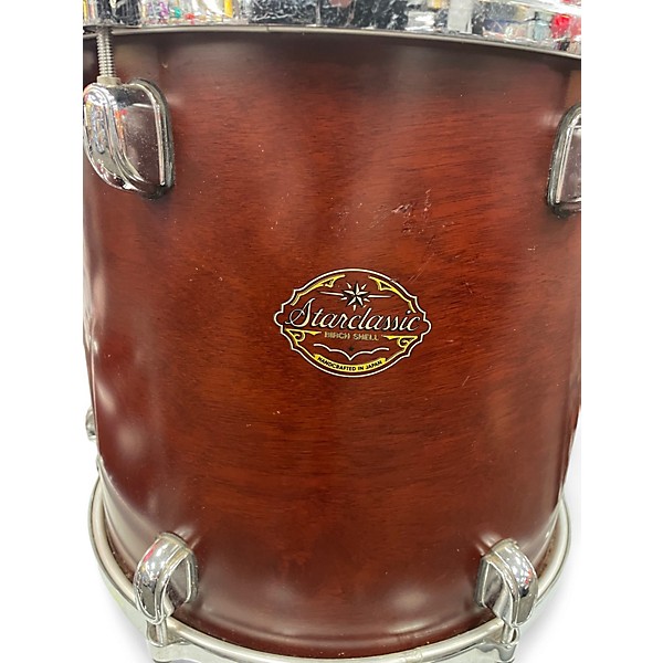 Vintage 1995 TAMA 3 Piece Starclassic Worn Cherry Drum Kit