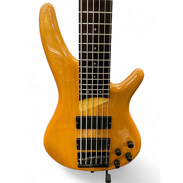 Used Ibanez SR506 6 String Walnut Electric Bass Guitar