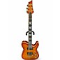 Used 2003 Schecter Guitar Research PT Custom Abalone Orange Burst Solid Body Electric Guitar