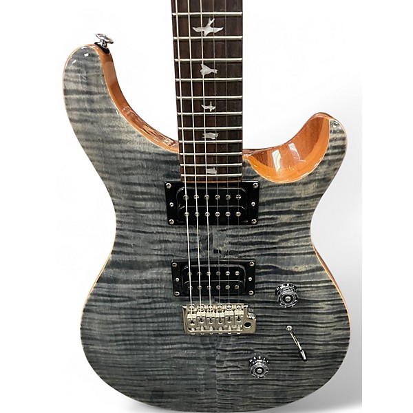 Used PRS SE Custom 24 Charcoal Solid Body Electric Guitar