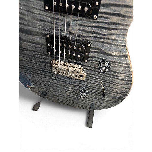 Used PRS SE Custom 24 Charcoal Solid Body Electric Guitar