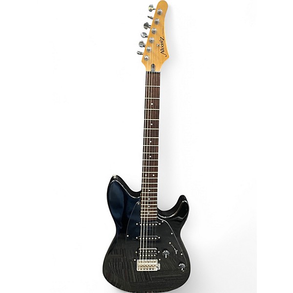 Used Alvarez Classic Black Solid Body Electric Guitar