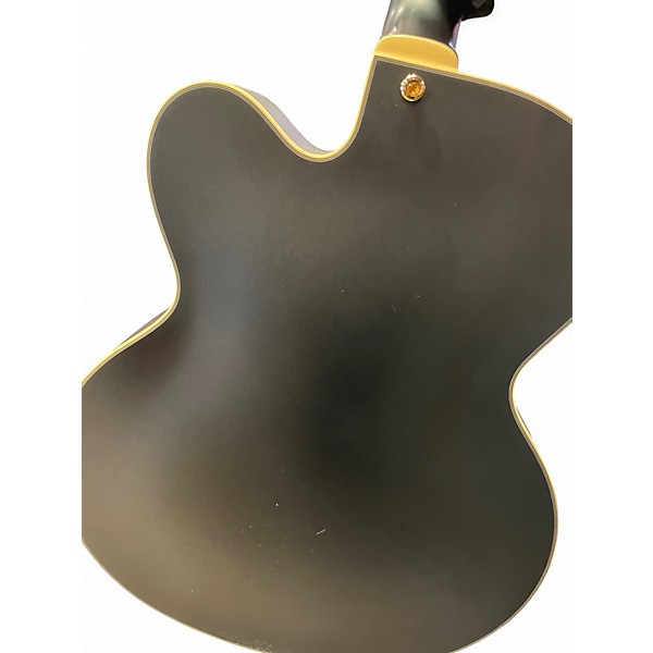 Used D'Angelico DLX-1 Charcoal GREEN Hollow Body Electric Guitar