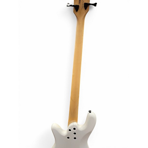 Used Spector Performer 4 White Electric Bass Guitar