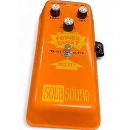 Used Solasound COLOR SOUND POWER BOOST Effect Pedal