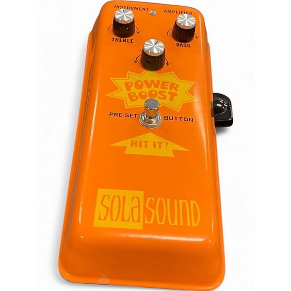 Used Solasound COLOR SOUND POWER BOOST Effect Pedal