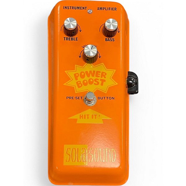 Used Solasound COLOR SOUND POWER BOOST Effect Pedal