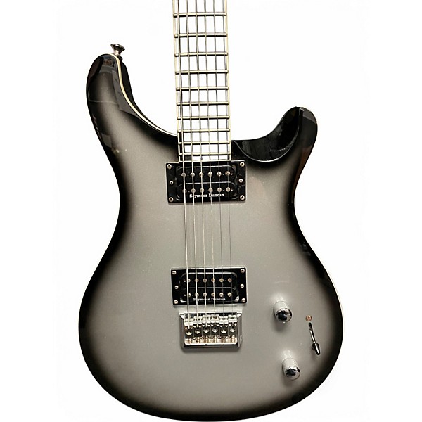 Used PRS Mike Mushok Signature SE Black and Silver Solid Body Electric Guitar