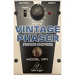 Used Behringer VP1 Vintage Phaser Effect Pedal