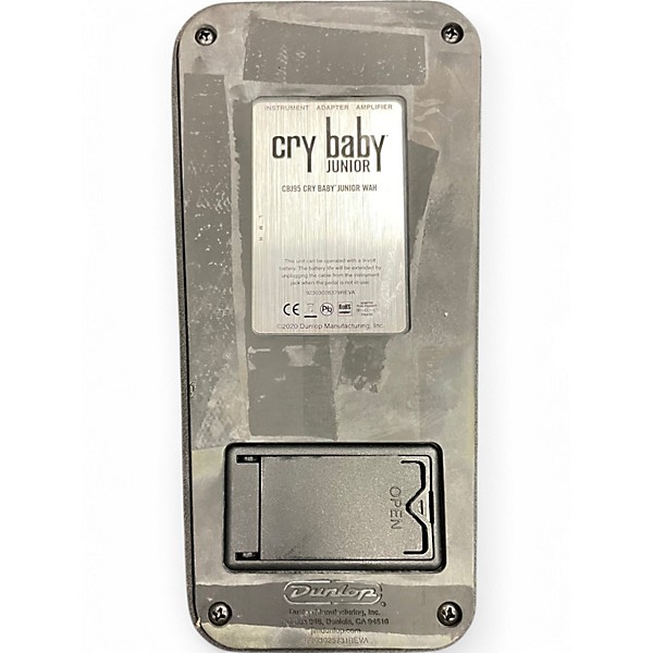 Used Dunlop CBJ95 Cry Baby Junior Wah Effect Pedal