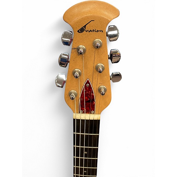 Used Ovation BREADWINNER 2 TONE TAN Solid Body Electric Guitar