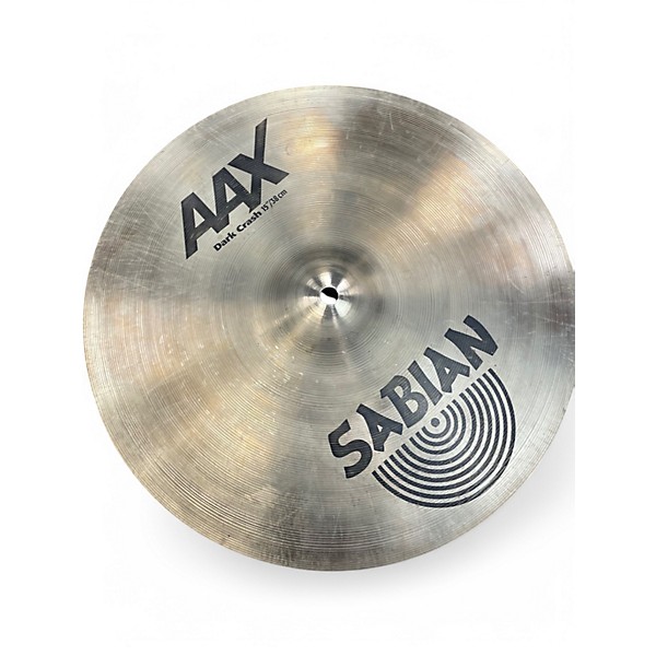 Used SABIAN 15in AAX Series Dark Crash Cymbal