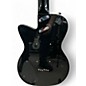 Used Silvertone 1303/U2 Reissue Black Solid Body Electric Guitar