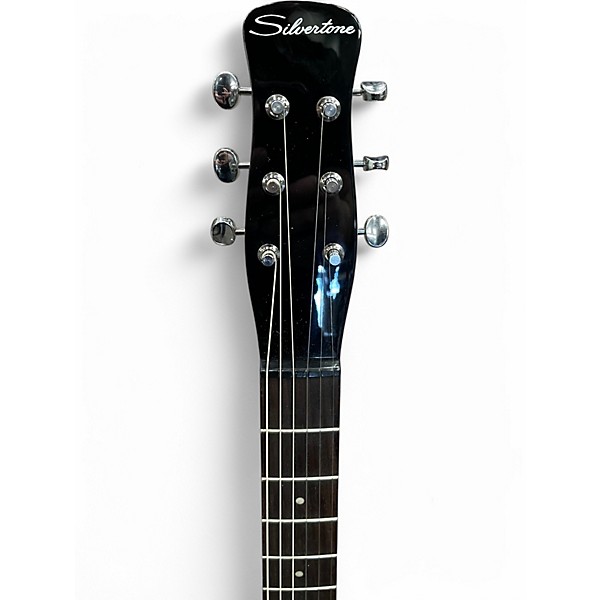 Used Silvertone 1303/U2 Reissue Silverburst Solid Body Electric Guitar