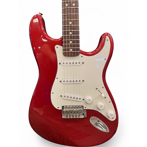 Used Fender Standard Stratocaster Brown Solid Body Electric Guitar
