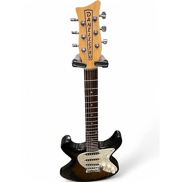 Used Danelectro Danoblaster 2 Tone Sunburst Solid Body Electric Guitar