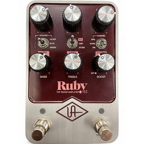 Used Universal Audio Ruby Top Boost Amplifier '63 Guitar Preamp