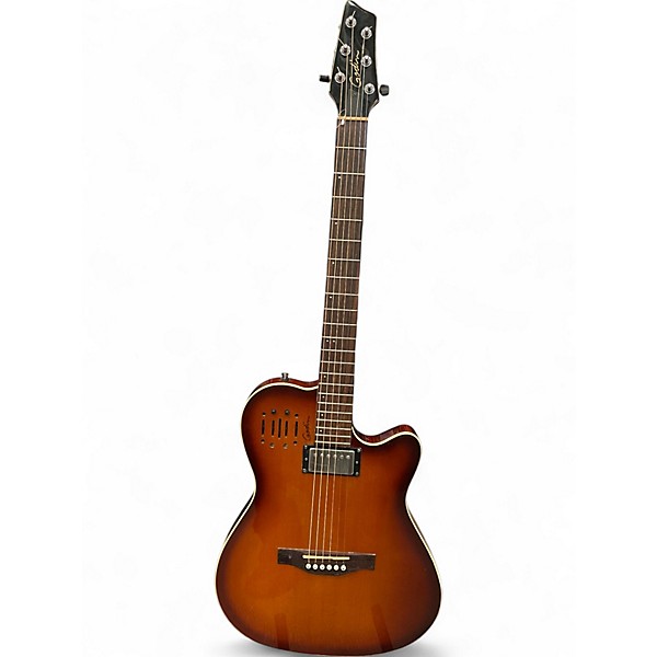 Used Godin Multiac Tobacco Burst Classical Acoustic Electric Guitar