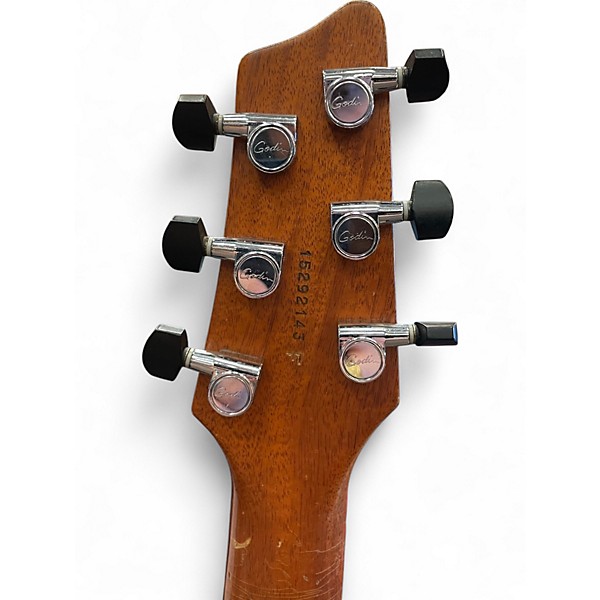 Used Godin Multiac Tobacco Burst Classical Acoustic Electric Guitar
