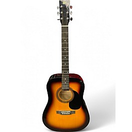 Used Rogue RA-090 Dreadnought Sunburst Acoustic Guitar
