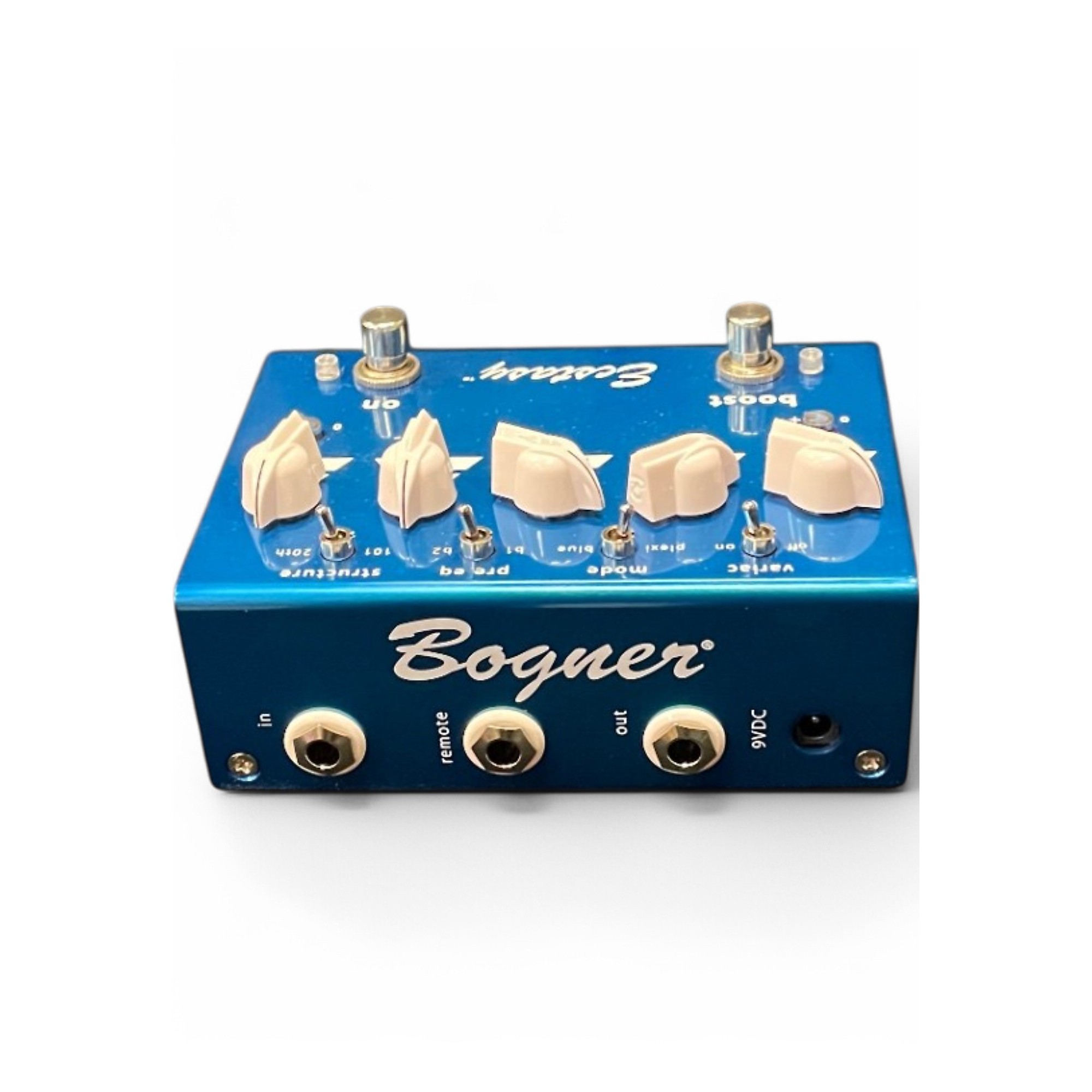 Used Bogner Used Bogner Ecstasy Blue Overdrive Effect Pedal Used Bogner Used Bogner Ecstasy Blue Overdrive Effect Pedal