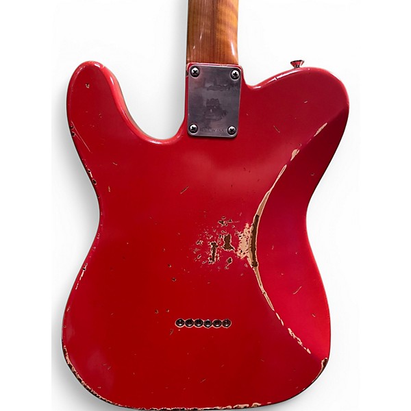 Used 2020 Shabat Lion Fiesta Red Solid Body Electric Guitar