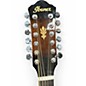 Used Ibanez AEG1812ii-dvs Black 12 String Acoustic Guitar