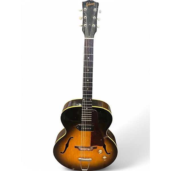 Vintage 1950s Gibson es-125 2 Color Sunburst Hollow Body
