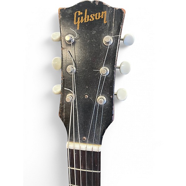 Vintage 1950s Gibson es-125 2 Color Sunburst Hollow Body Electric Guitar