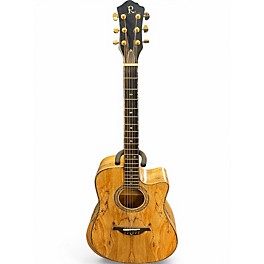 Used B.C. Rich Prophecy Spalted Maple Acoustic Electric Guitar