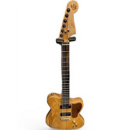 Used Wizard Custom Guitars WO3 ENT Natural Solid Body Electric Guitar