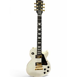 Used Gibson Les Paul Studio Alpine White Solid Body Electric Guitar