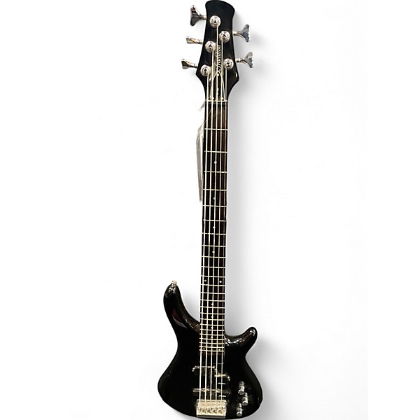 Used Tradition B-105 Black Electric Bass Guitar