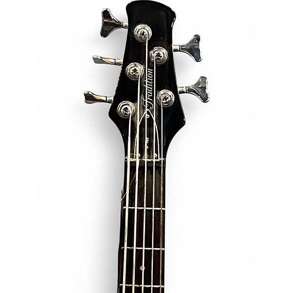 Used Tradition B-105 Black Electric Bass Guitar