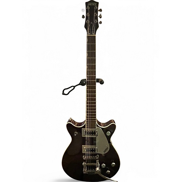 Used 2021 Gretsch Guitars G5232T Electromatic Double Jet FT W/ Bigsby Black Cherry Solid Body Electric Guitar