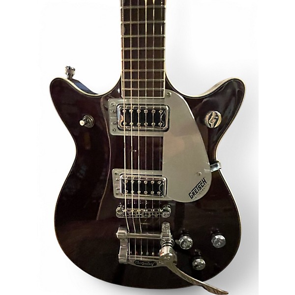 Used 2021 Gretsch Guitars G5232T Electromatic Double Jet FT W/ Bigsby Black Cherry Solid Body Electric Guitar