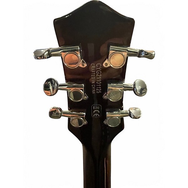 Used 2021 Gretsch Guitars G5232T Electromatic Double Jet FT W/ Bigsby Black Cherry Solid Body Electric Guitar