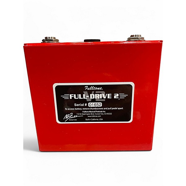 Used Fulltone FULL DRIVE 2 V2 Effect Pedal